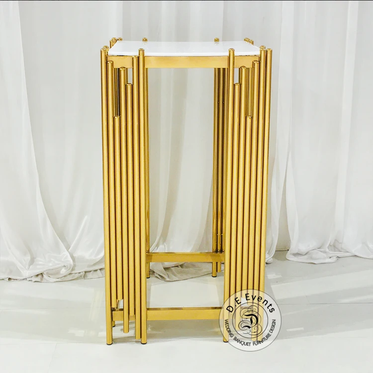 Factory price cylinder colorful metal flower stand designs for wedding event decoration