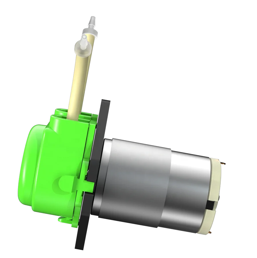 Cinyar OEM AQA 5-115ml/min DC 5V/6V/12V/24V Micro Peristaltic Water Pump For Fish Tank Irrigation Plants Liquid Transfer Dosing