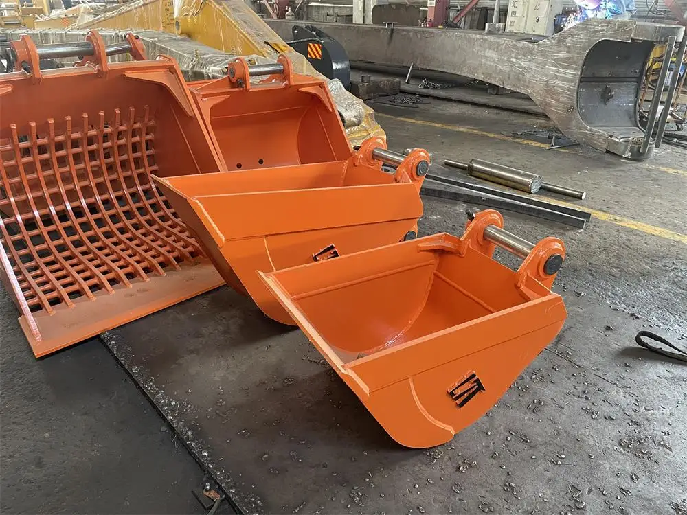 HONGWING Brand New Mini Excavator Bucket 5 Ton Rock and Trench Bucket for Construction Ditch Cleaning Bucket