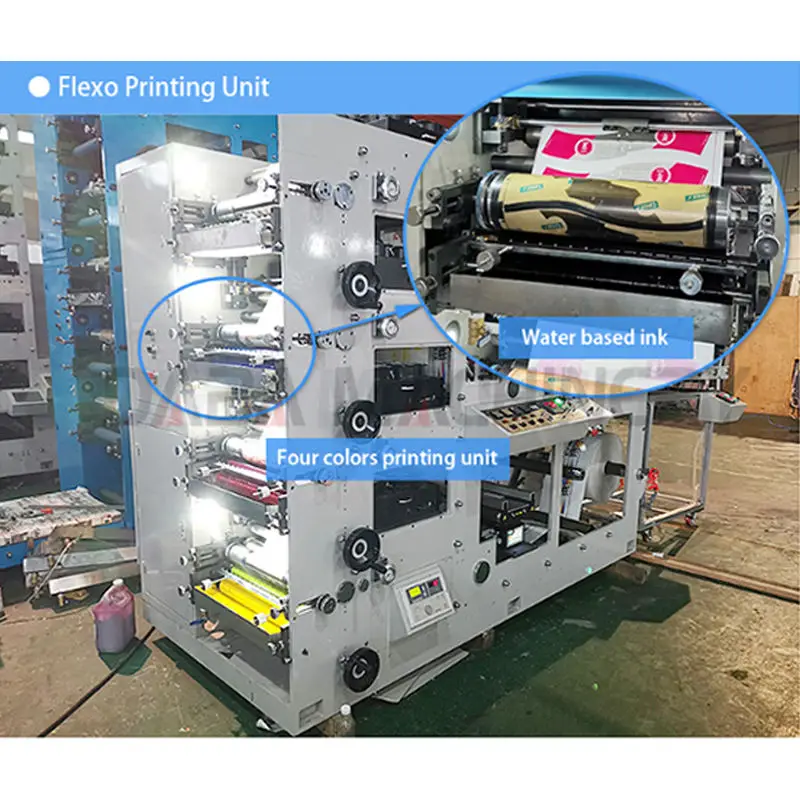 multicolor paper cup blank printing machine printing machine for small business paper cup
