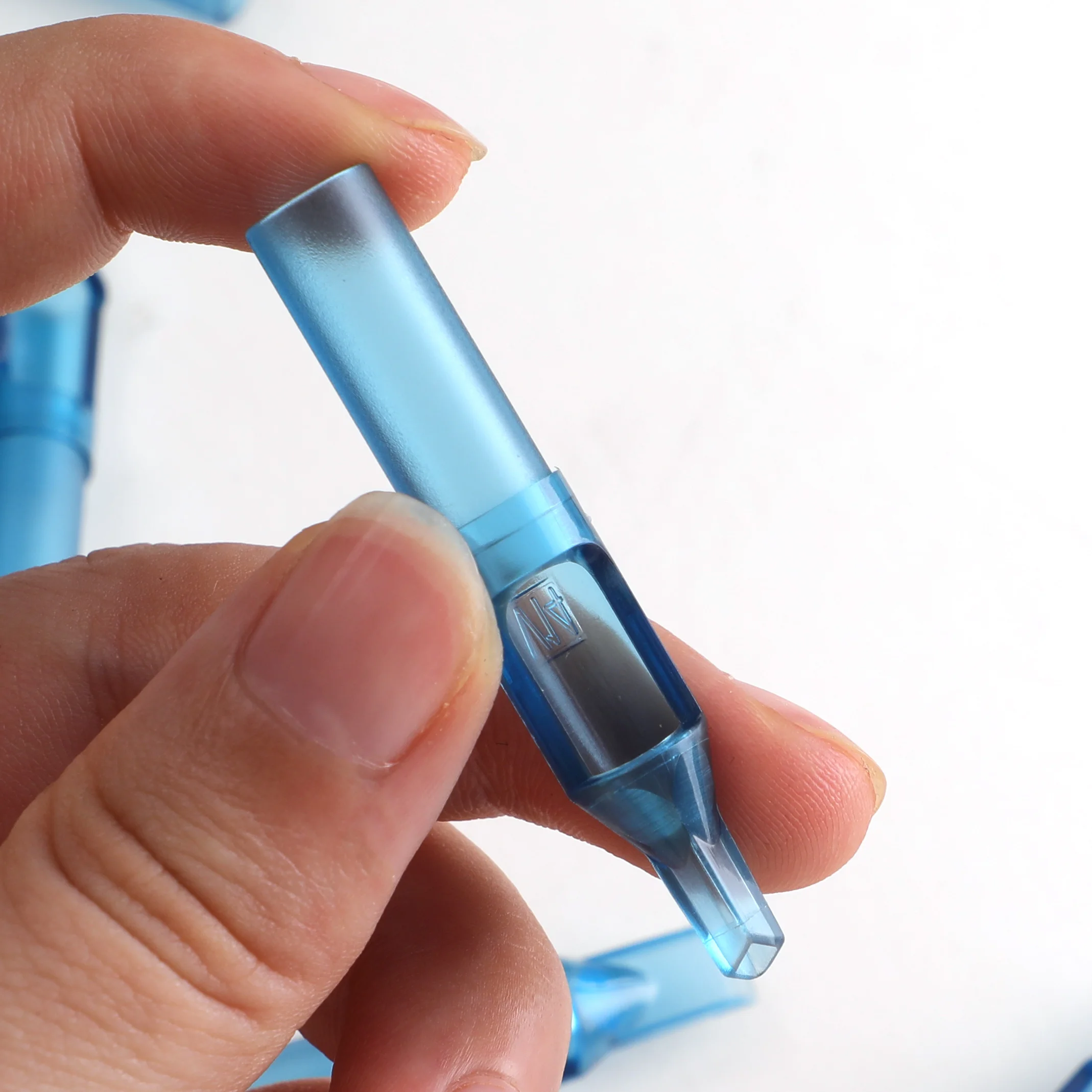 E.O. Gas Sterilized New Plastic Disposable Cartrige Tattoo Needle Tip