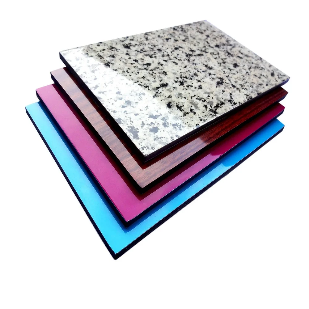 Marble  Coated Alucobond Aluminum Composite Panel 1220x2440mm ACP/ACM Sheet
