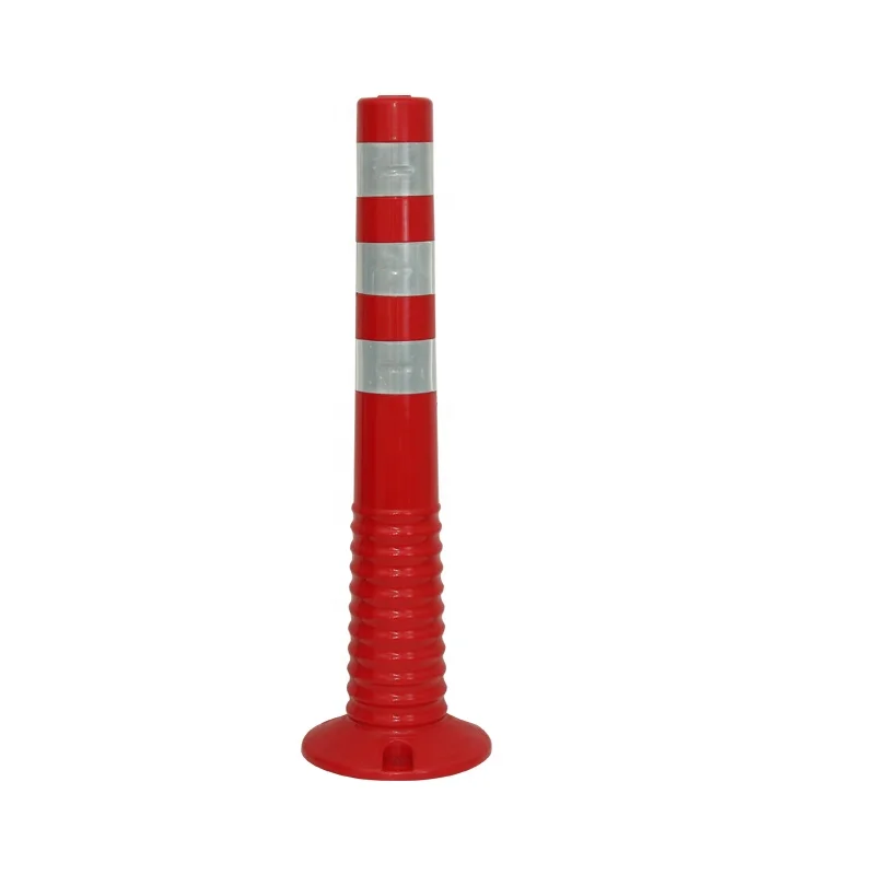 
High Quality Spring Post Road Safety Delineator Flexible Warning Post 