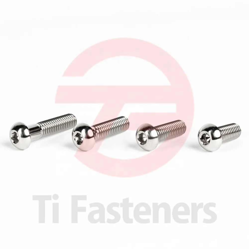 Винты с шестигранной головкой из титана M3/M4/M5/M6/M8/M10/M12 Gr5 титановый болт 7380