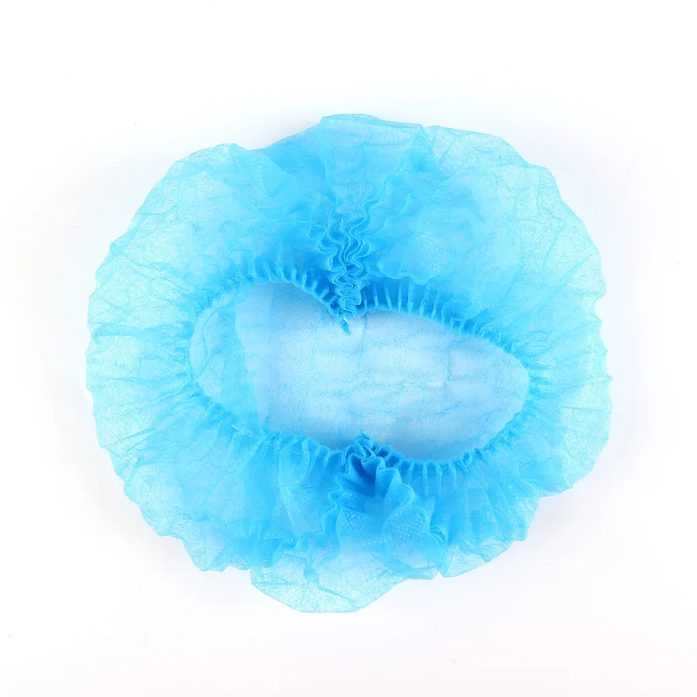 Nonwoven disposable mob medical hair bouffant cap