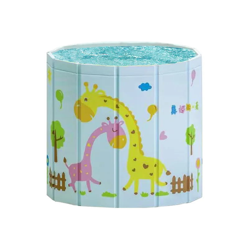 Drain the wet tub Portable foldable household bathtub Specializing in the production of thick PVC material bath barrel