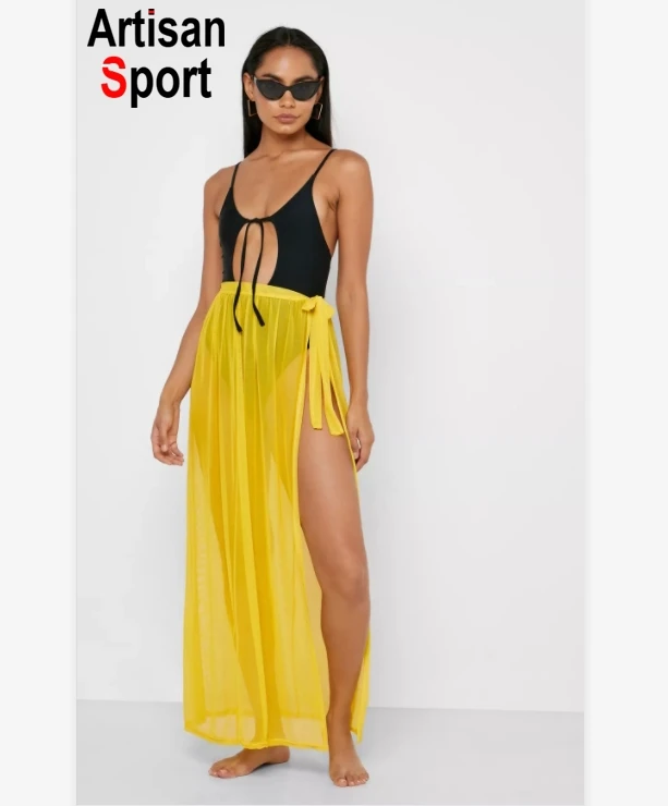 100% rayon Hawaiian women black maxi beach sarong Bali Playsuit Womens Swim Wear Bikini Cover Up Sheer Long Wrap Skirt Sarongs