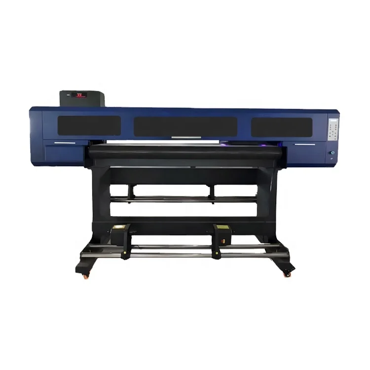 wood wall glass cabinet door hybrid uv printer for vinyl banner poster printing roll to roll flatbed all-in-one inkjet printer