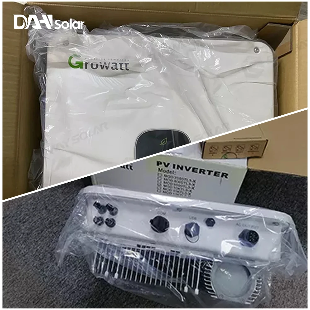 Growatt 6 kw 10 kw solar inverter solar home system on off grid hybrid inverter