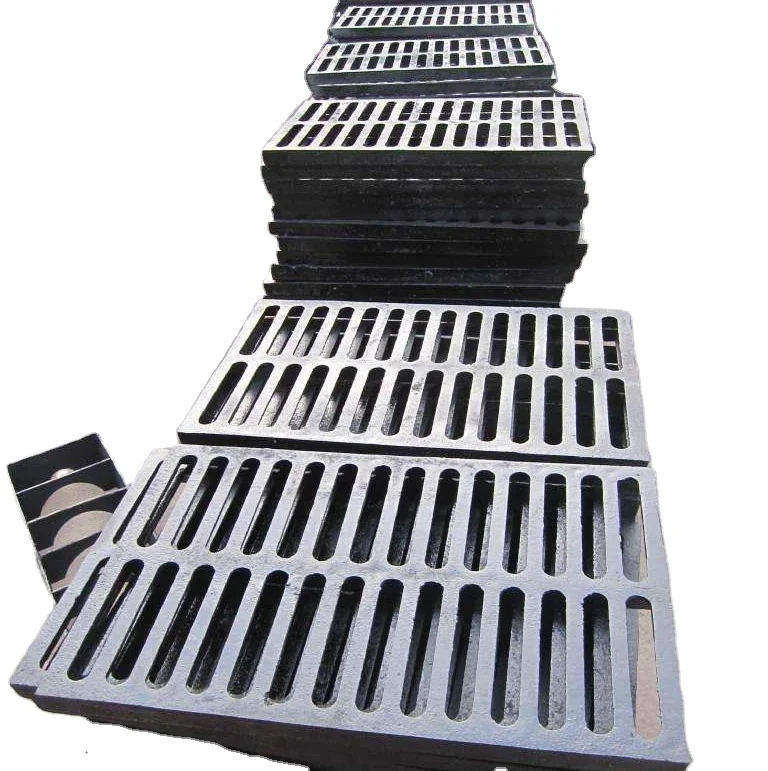 Cast iron drain grilles and frames suitable for sewers Farm and terrace ductile iron manhole cover