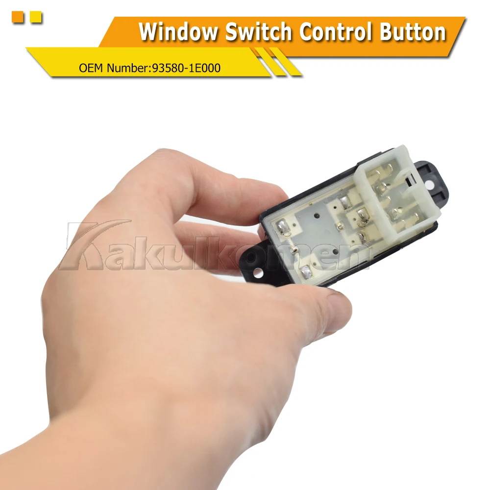 For Hyundai Accent 2006-2010 93580-1E000 935801E000 German Specification BTAP New Electric Window Glass Lifter Switch