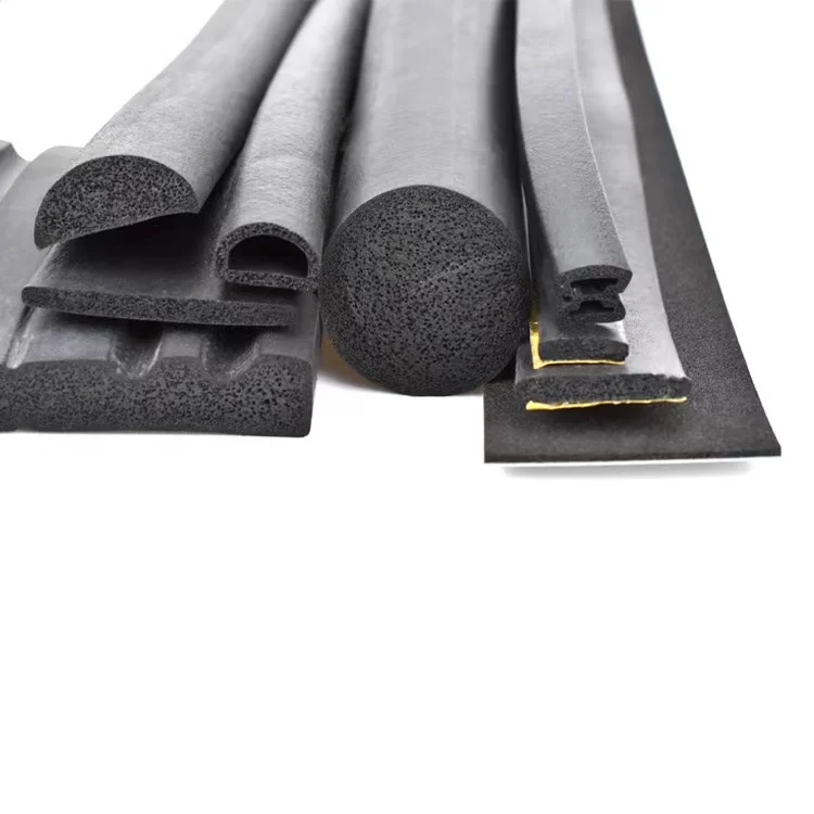 Rubber profile foam silicone seal supply EPDM foam strip EPDM strip