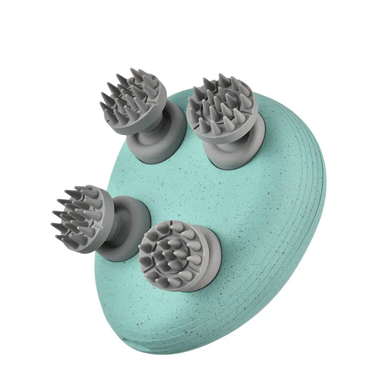 usb octopus waterproof custom logo wholesale smart 4d head massager head electric spa scalp massager