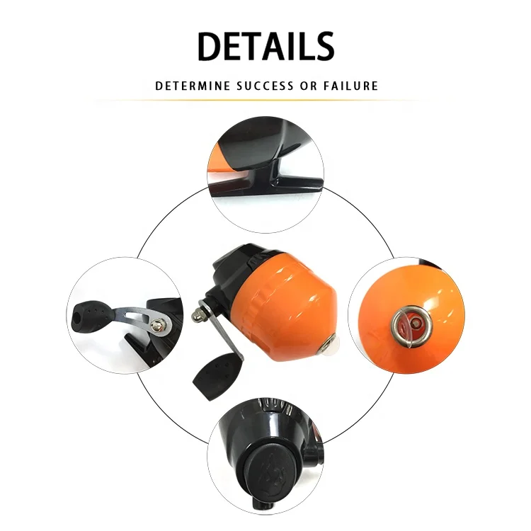 Beierya Wholesale  low Price Plastic Closed Fishing Reel reel for Ice fishing