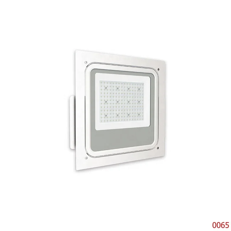 Led Canopy Light With Surface Mount Bracket Arm For Oil Stations
