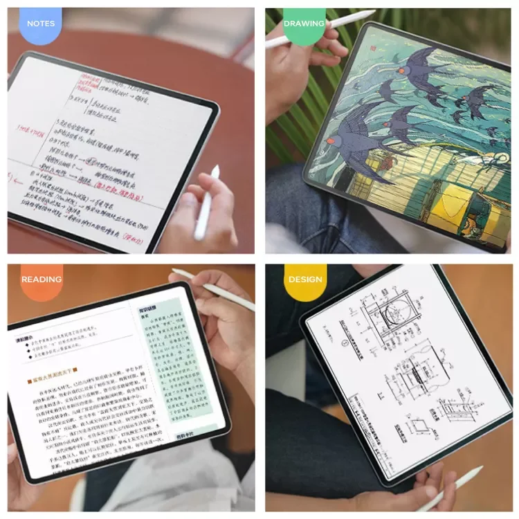 Fundas For Ipad Pro Matte Anti Glare Screen Protector Paper Like Screen Protector For Ipad 9th Generation Handwriting Film