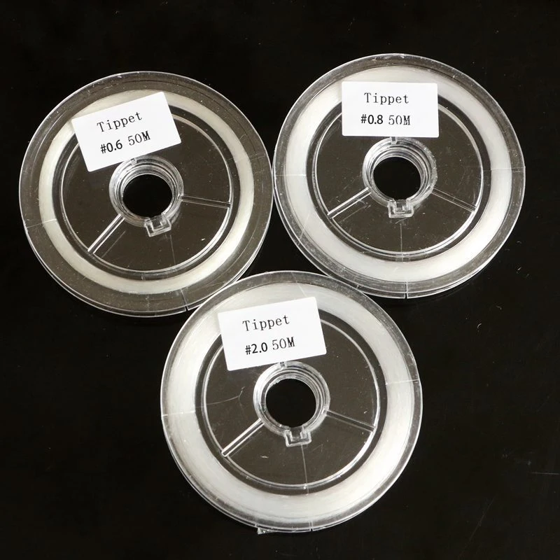 Поставки для ловли нахлыстом из чистого нейлона 9 футов моноволокна рыбы на катушке