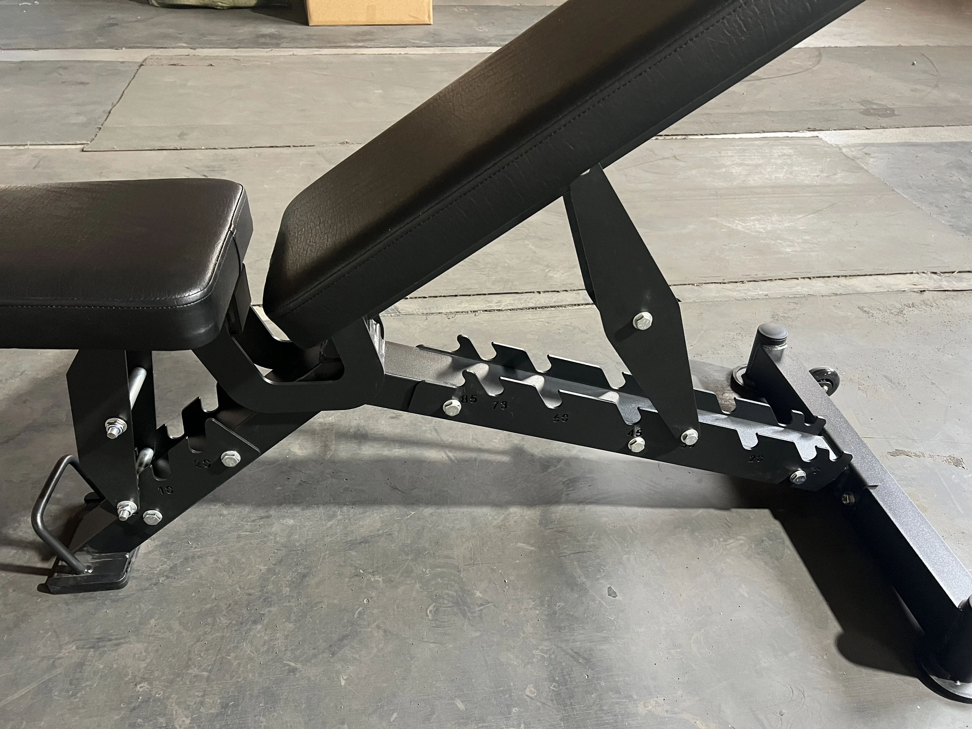 Multi-function Weight Dumbbell Bench Commercial Bench Adjustable Quick Folding 8 Backrest Angle Training Chair