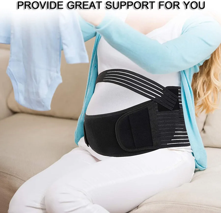 Breathable Soft Maternity Pregnant Belly Back brace Women Waist Back Support Belt belly band pregnancy support