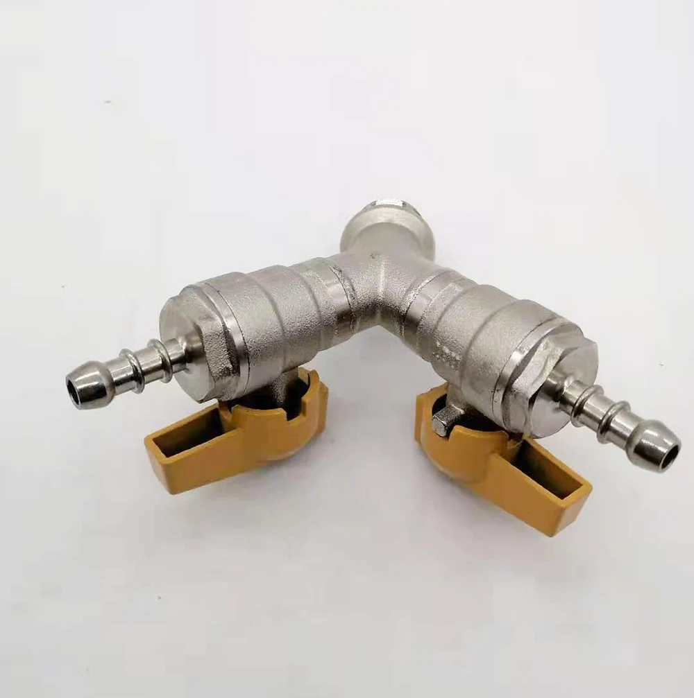 1/2 V-Type V-Shape Copper Brass Gas Cylinder Valve Manual Power with Safety & Regulating Control for Water Application
