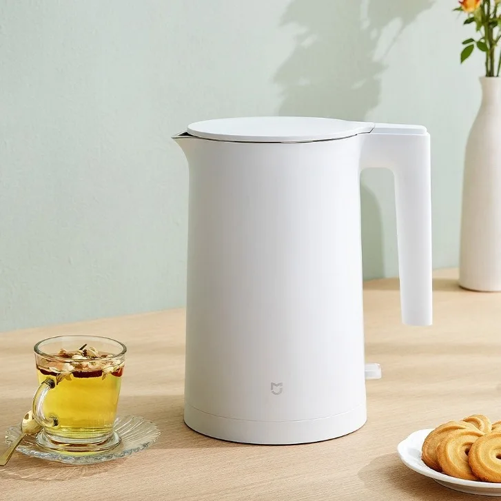 Home electric kettle 1A dormitory small large-capacity stainless steel anti-scald automatic power-off hot water kettle