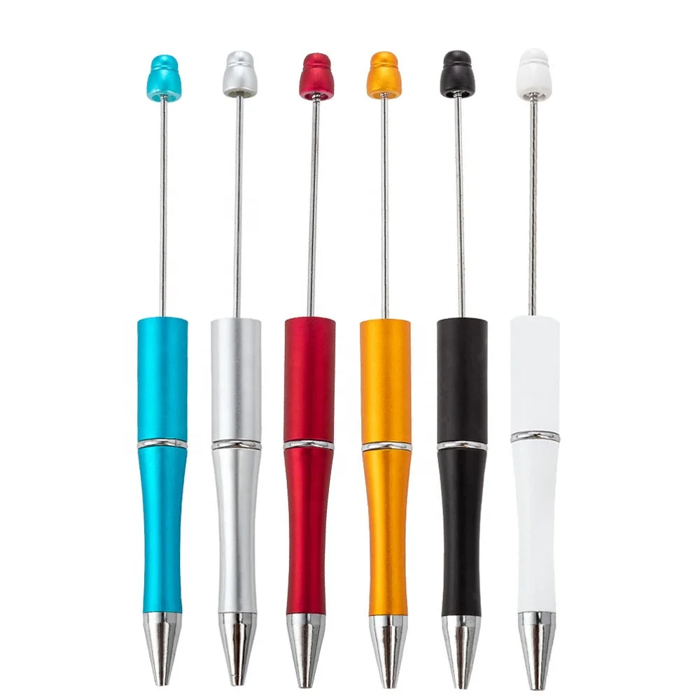 2021 Best Sale DIY Beading metal Promotional ball Pen Custom Beading pen twist ballpoint pens