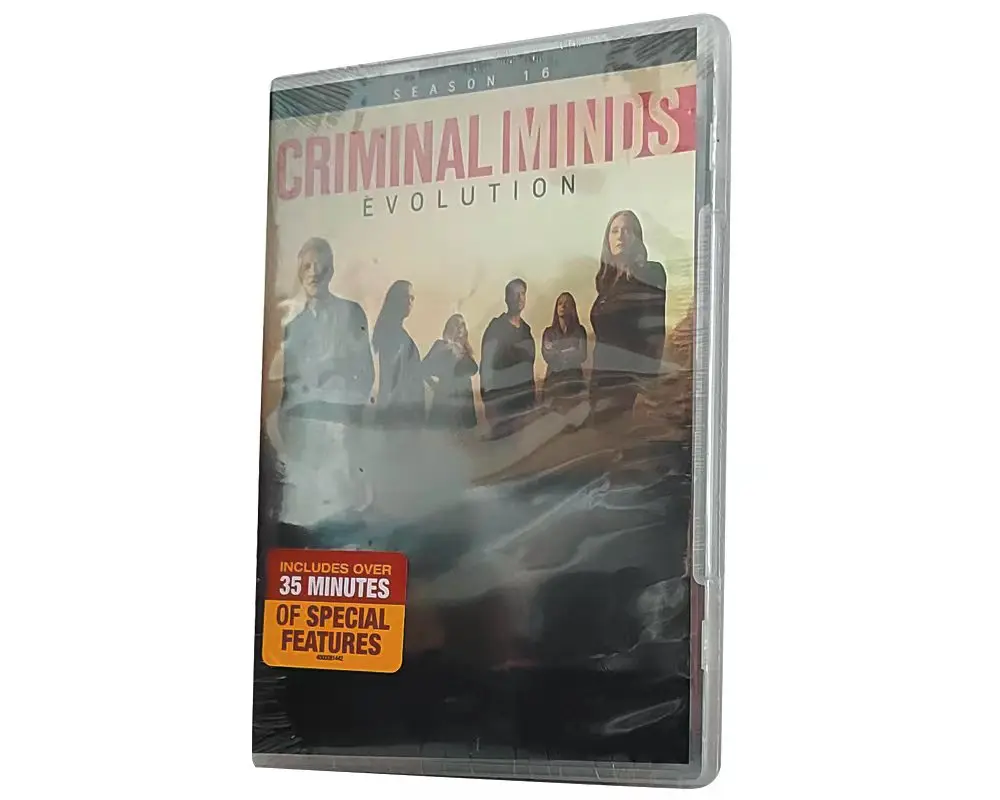 Criminal Minds Season 16 Hot Sale DVD 3 Discs Factory Wholesale DVD Movies TV Series Cartoon CD Blue ray Free Shipping