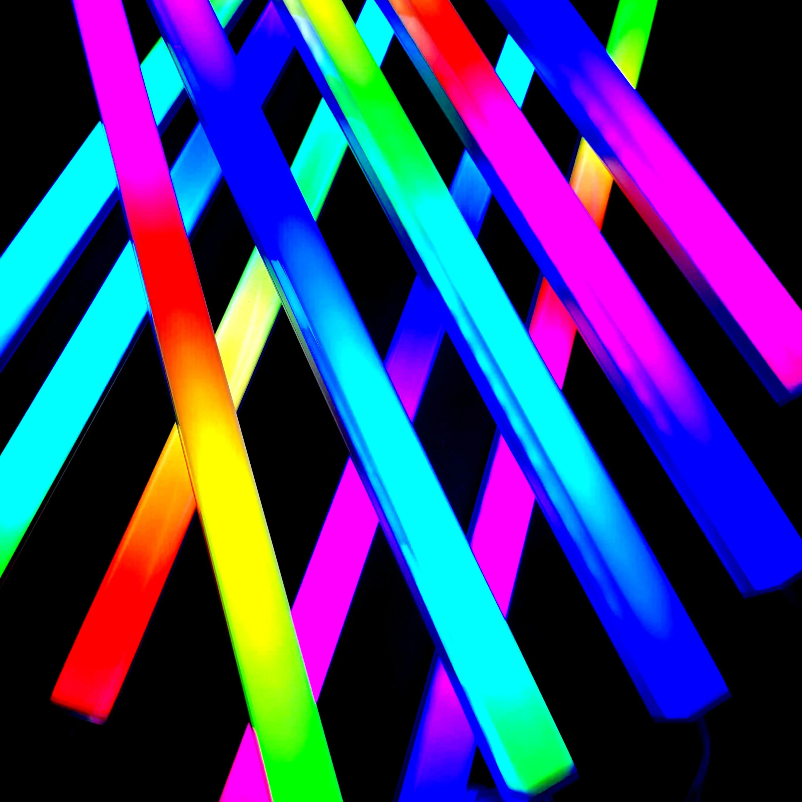 stage nightclub outdoor project DC24V 0.5m 1m pixel led bar stage light tube lighting  RGB point by point led light