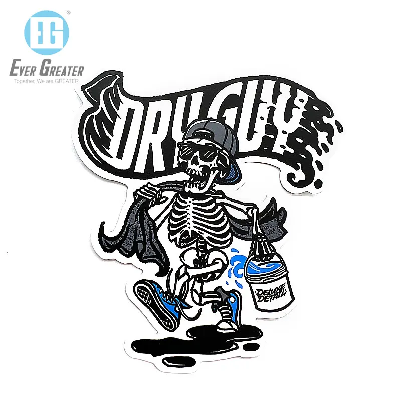 Wholesale High Quality Private Custom Colorful Aesthetic Cartoon Stickers