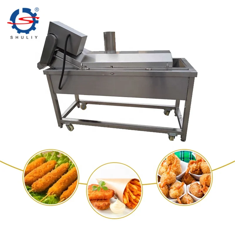automatic meatball frying machine from