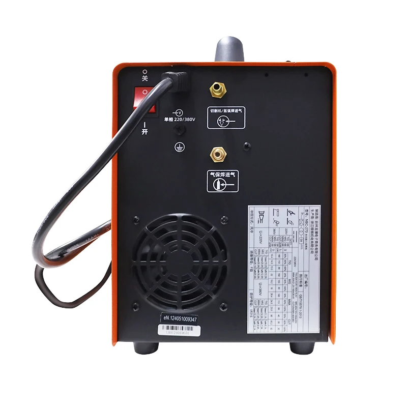 160Amp 220V 380V dual voltage portable CO2 no gas gasless MIG/MMA/TIG/CUT welding machine 5 in 1 multifunctional welders