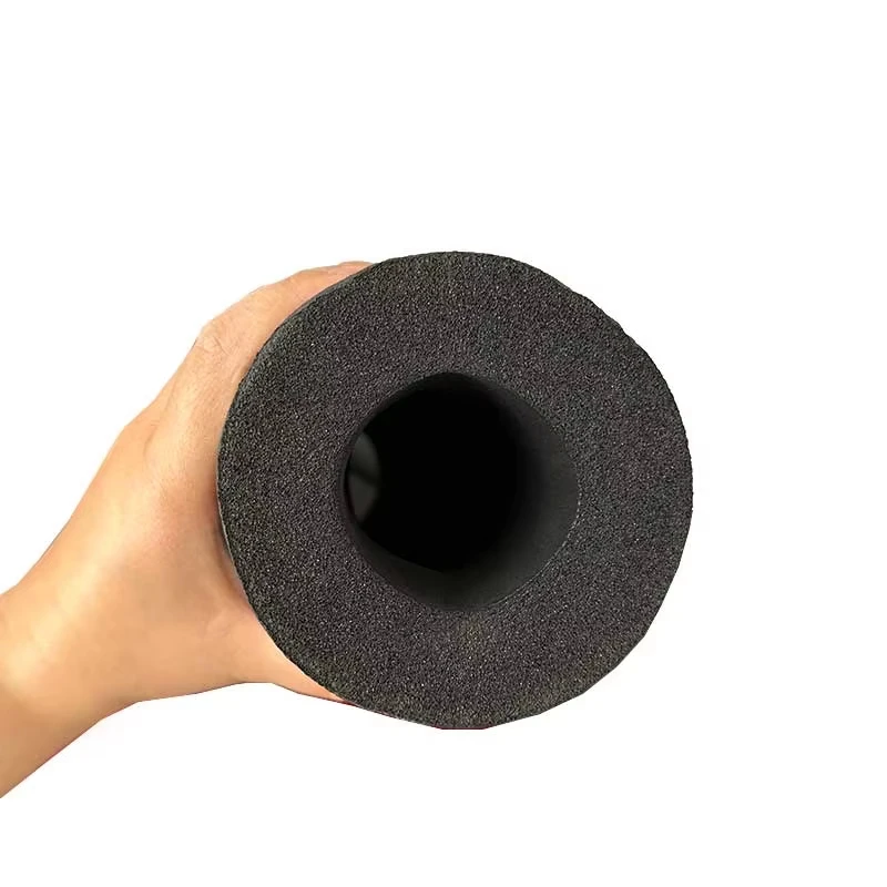 Temperature isolation material pvc insulation rubber foam large aluminum tube insulation material rubber foam tube