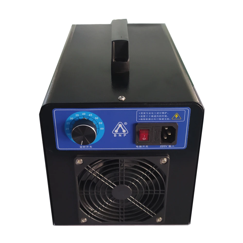 China BNP-Y-3G mini portable ceramic plate home ozone gas generator o3 air purifier with timer for car hospital disinfection