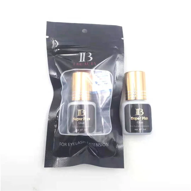 Hot Sale 0.5-1 Second Quick-Drying 5ml Eyelash Extension Non-Irritating IB Super Plus Glue