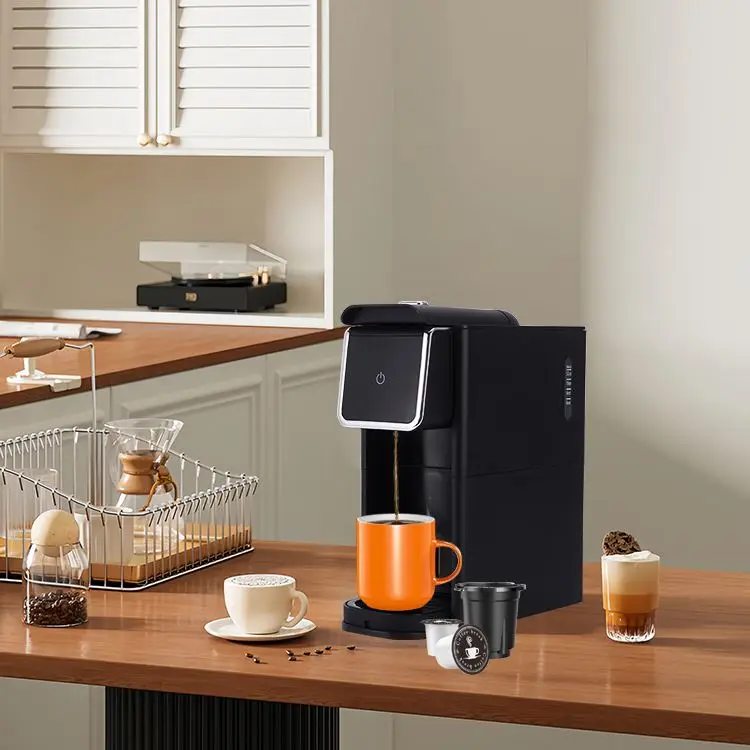 5 In 1 19 Bar Tea Capsule Coffee Machine Electric Instant Multi Capsule Coffee Maker For Home Use