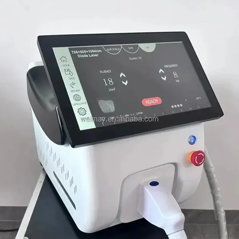 Newest Top Sales Factory High Power Diode Laser 810nm 1470nm Lazer Hair Removal Diode Laser Hair Removal Portable