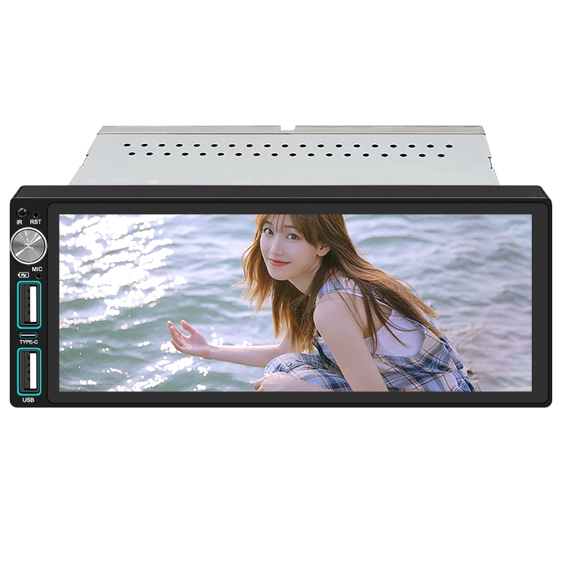 carplay android auto 6.86inch touch screen universal car audio player