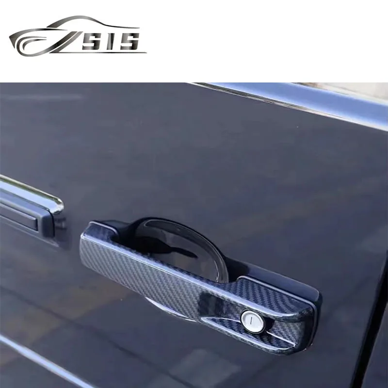 G-Class G500 G63 W463 W464 сухие дверные ручки из углеродного волокна w464 W463A глянцевые матовые цветные наконечники для интерьера