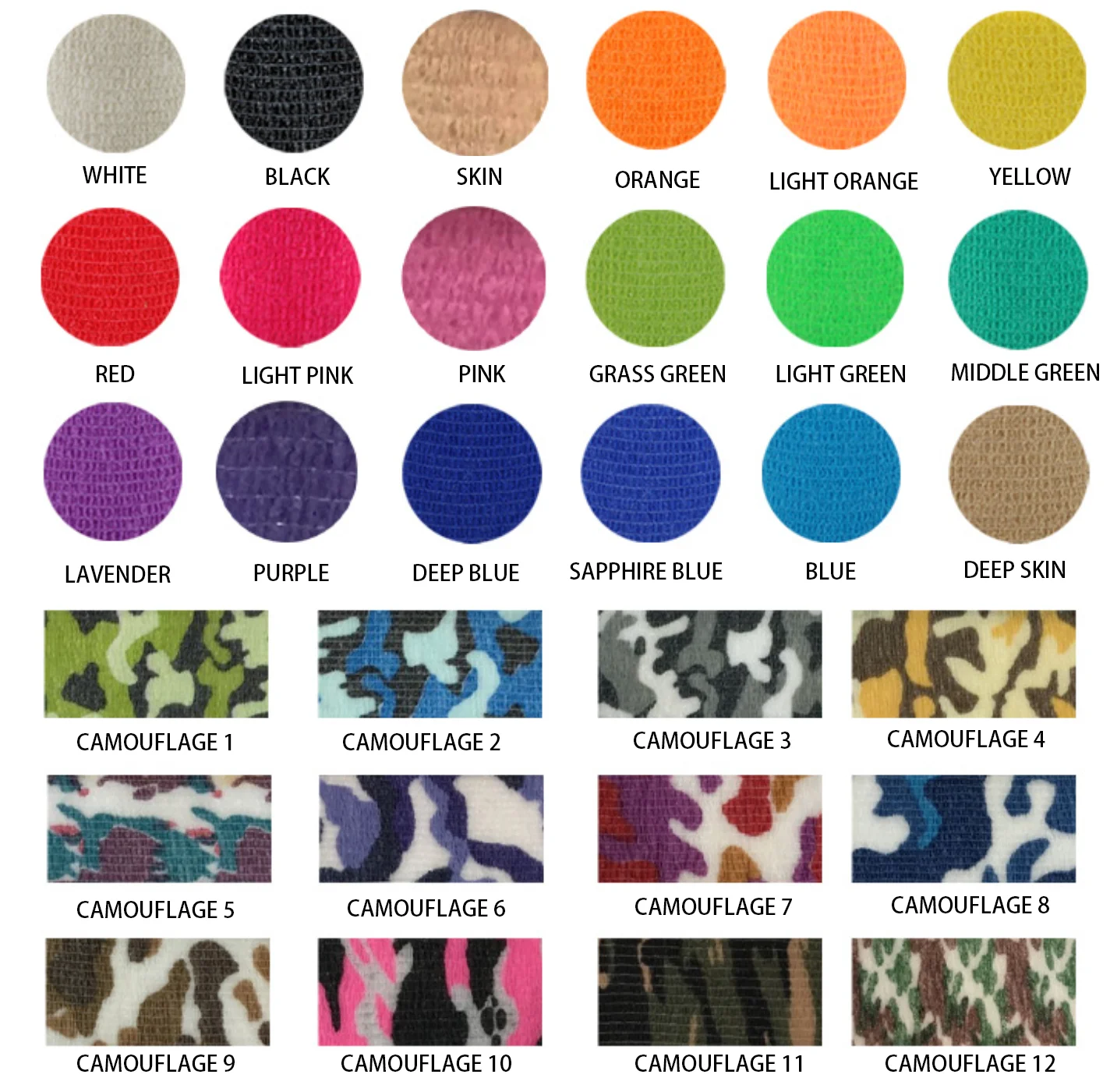 Anthrive Custom 5cm Non Woven Wrap Animal Self Adhesive Adherent Vet Cotton Dog Pet Self-Adhesive Elastic Cohesive Bandage