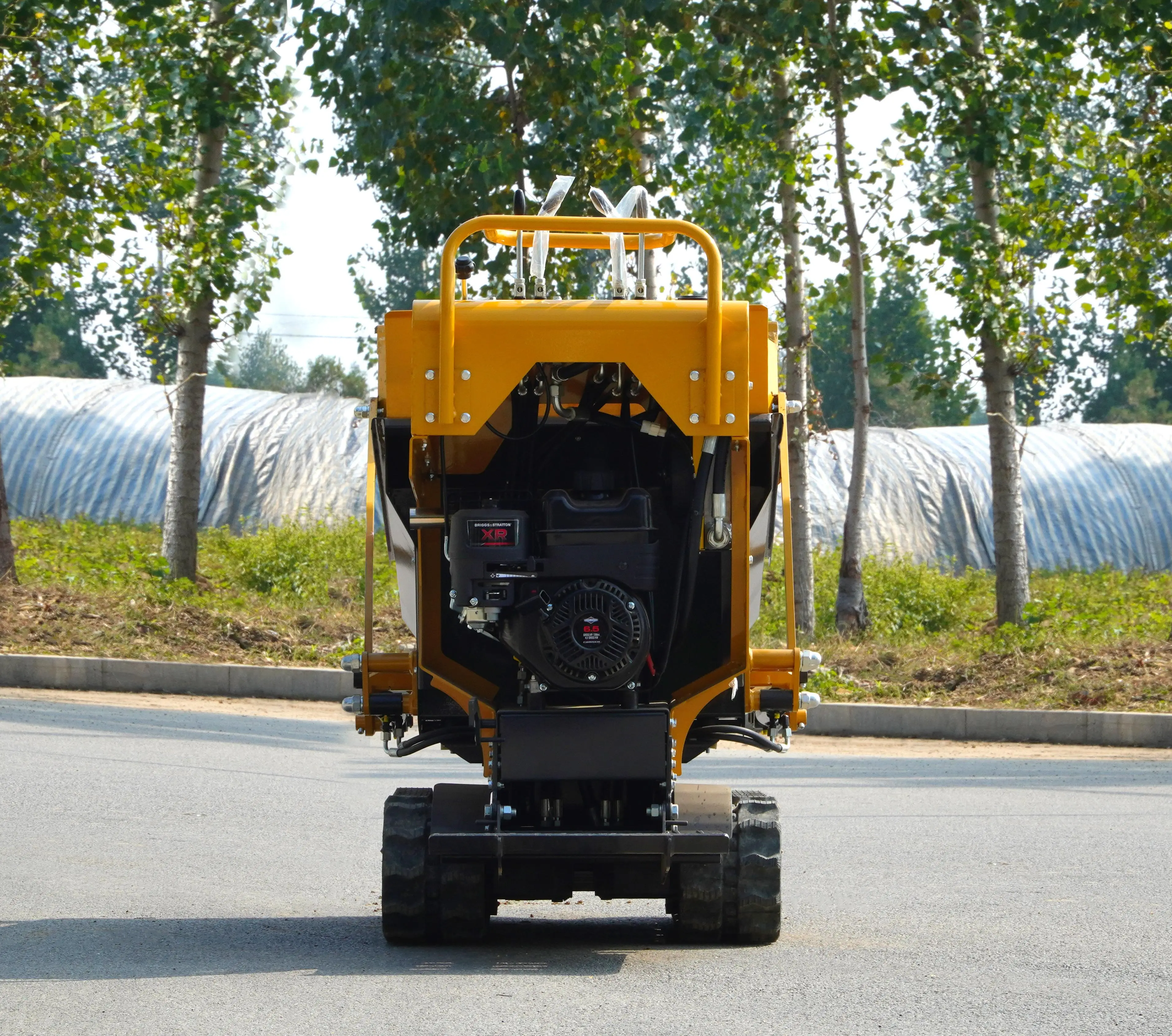 Low Fuel Consumption Mini Crawler Transporter Crawler Skid Steer Loader Household Mini Dumper With Cheap Price