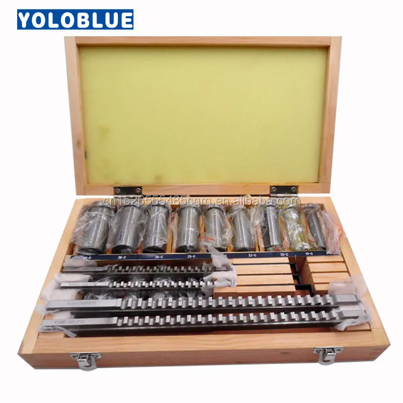 
30pcs Inch Sized HSS Groove keyway broach broaches set 