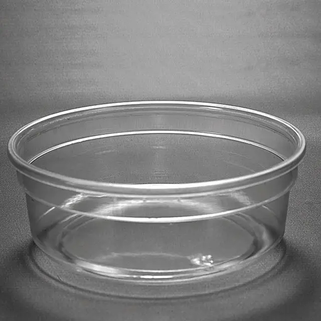 
Plastic cups with logo custom logo printed PET small plastic coffee bubble containers for hot sale 