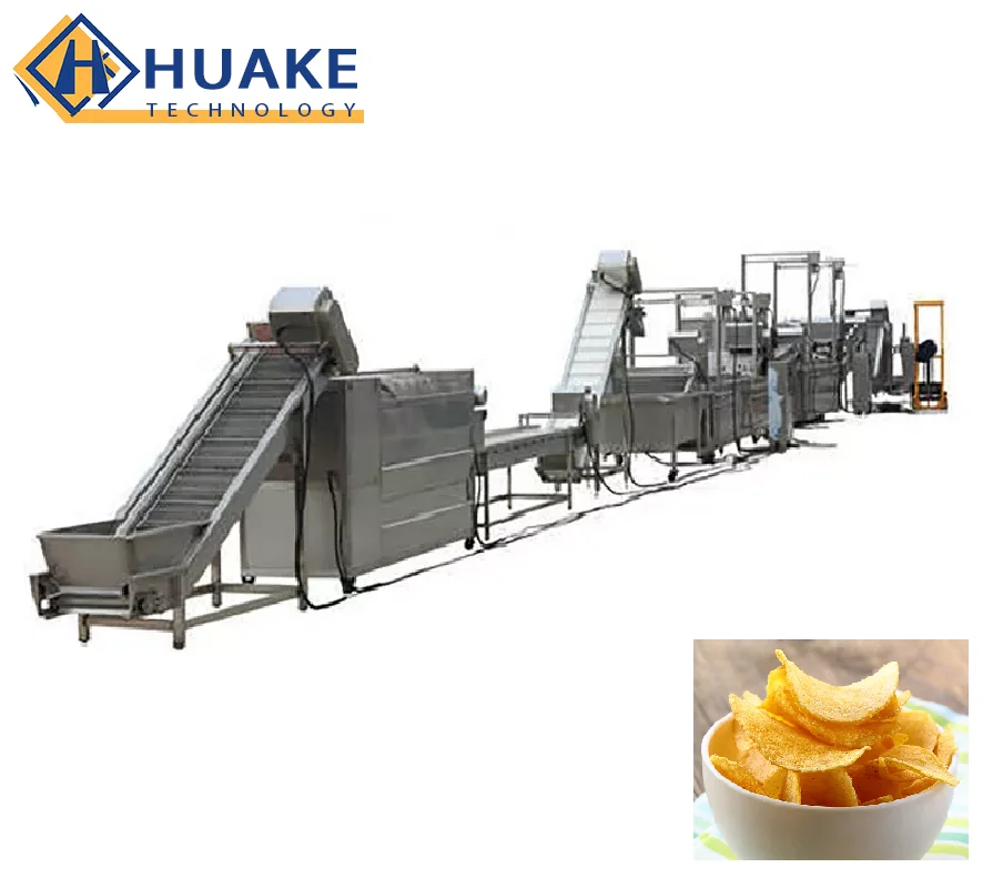 Indian potato chips making machine baked potato chips machine potato crisps machine