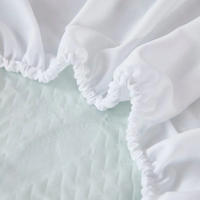 Hotel 100% bamboo bedsheet TPU waterproof Dust and dirt prevention mattress cover bamboo bed sheet