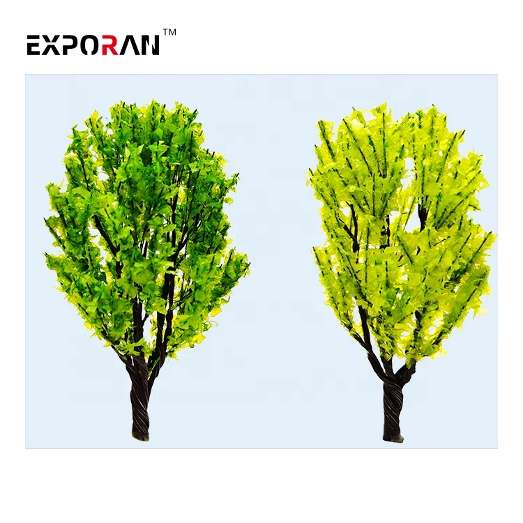 30Pcs Ball-shaped Flower Trees Model Mixed 3 Colors Tree Model Landscape Trees Train Layout Garden Scenery Diorama Miniature