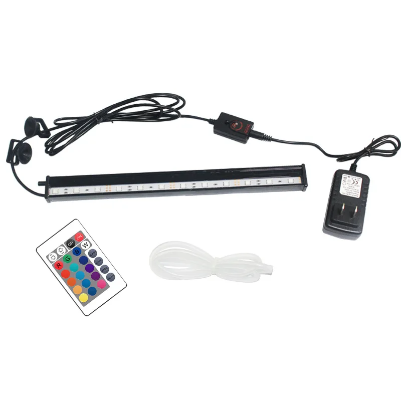 China Manufactory Remote Control Dimmable Aquarium Light Led Aquarium Lights With Bubbles