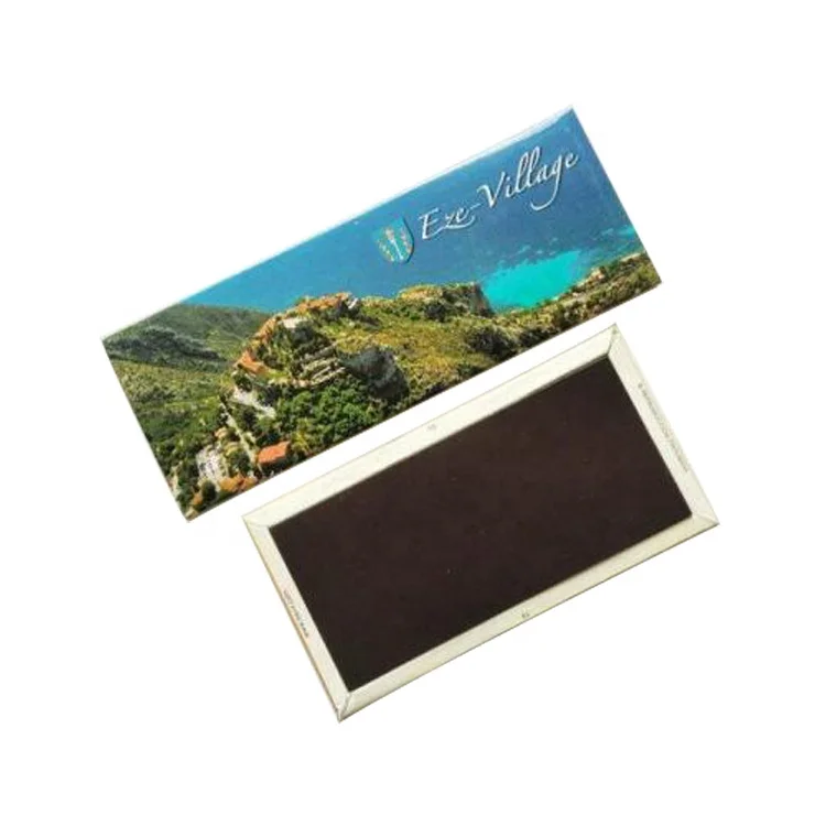 Factory Supply OEM Flexible Soft Magnet Tin Fridge Magnet