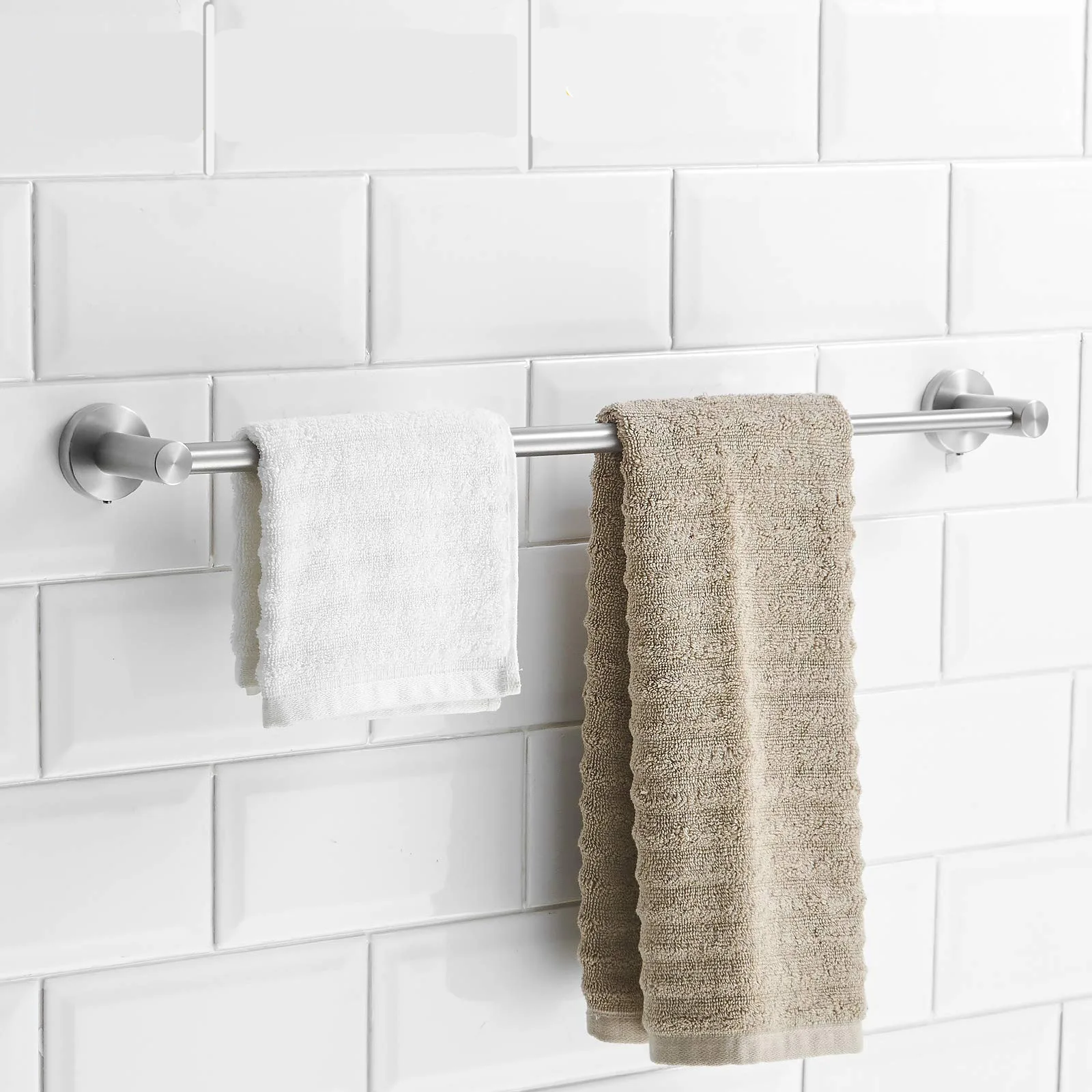 Hot sale  Design  chrome Wall single  steel towel bar kitchen, bathroom rack with towel bar, single bars towel rack rod