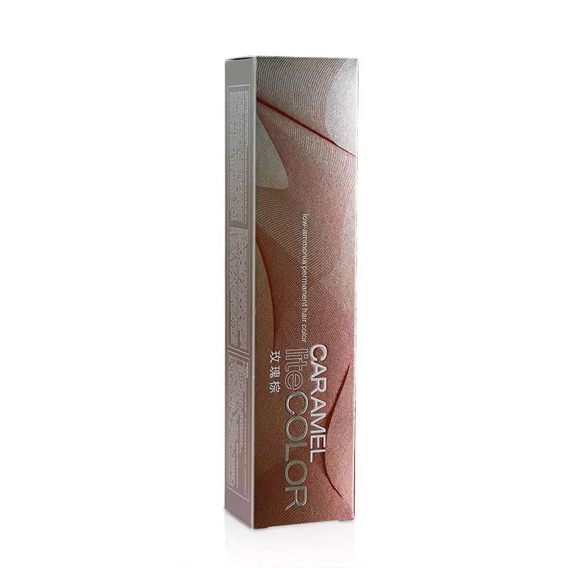 JiaYing lack Cover Gray Color Low Ammonium Permanent Colour Dye Cream Hair Dye Kits for professional