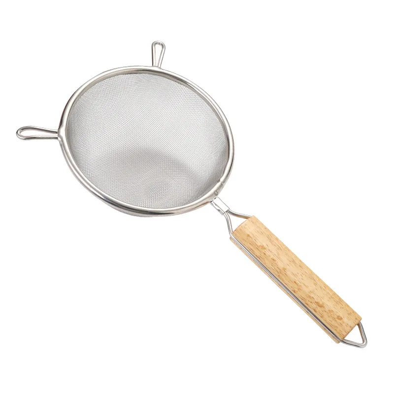 Stainless Steel Fine Mesh Strainers For Kitchen Colander Sieve Sifters With  Handle For Oil Powder Juice